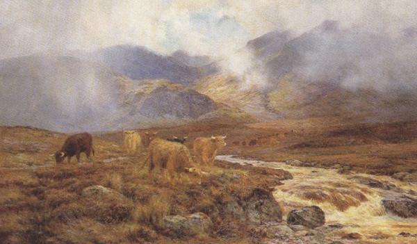 Louis bosworth hurt On Rannoch Moor (mk37) Spain oil painting art